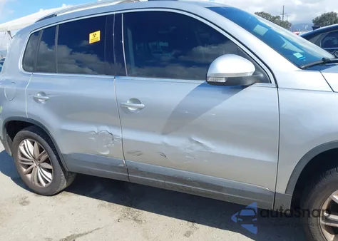 2012 Volkswagen Tiguan Se z USA, uszkodzony, nr VIN WVGAV7AX6CW528178